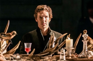 Picture of Benedict Cumberbatch as Hamlet